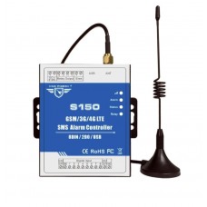S150 – GSM SMS-i kontroller-alarm (8I/2O/USB-pordi)